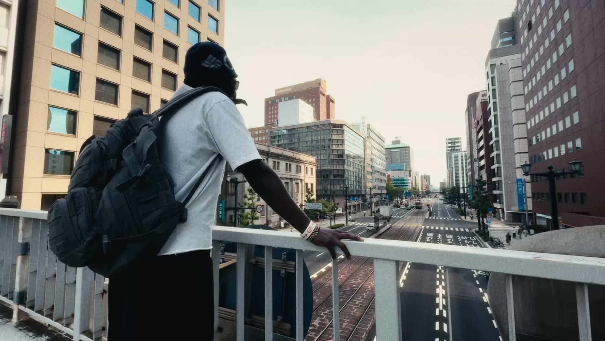 FR. 001 — Overpass, rush hour